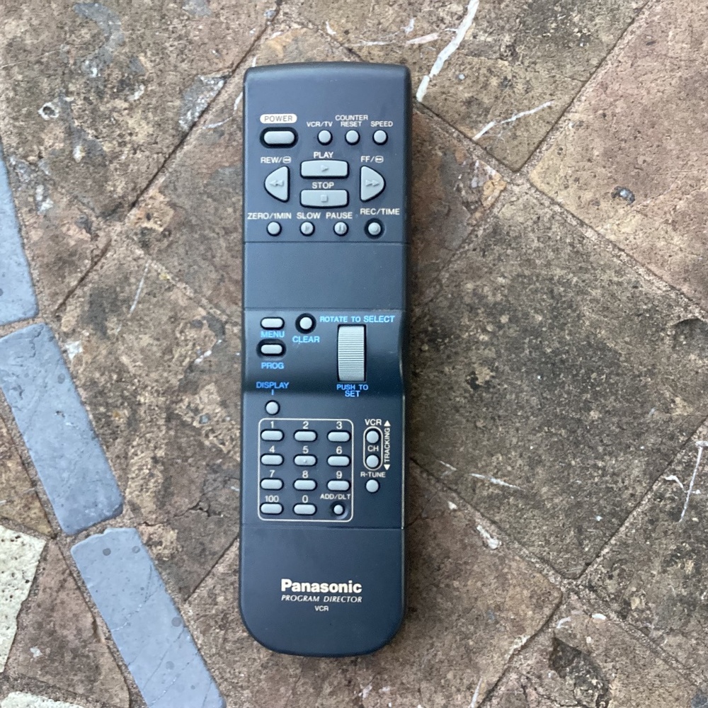 Panasonic Program Director VCR‎ Remote Control VSQS1418
